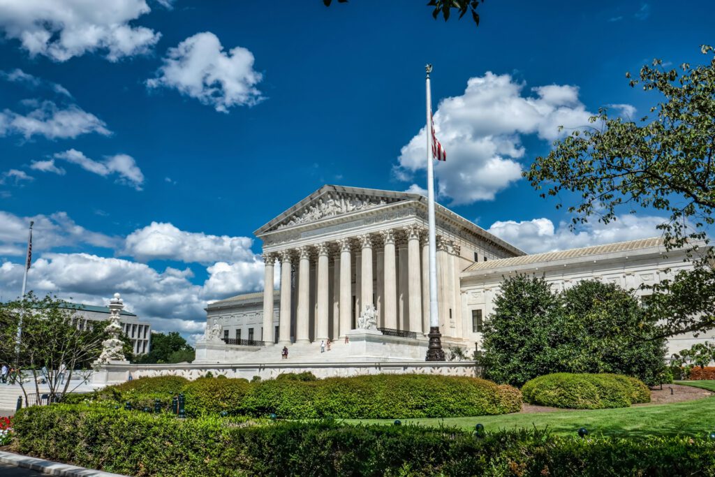 Der Supreme Court der USA in Washington D.C.
